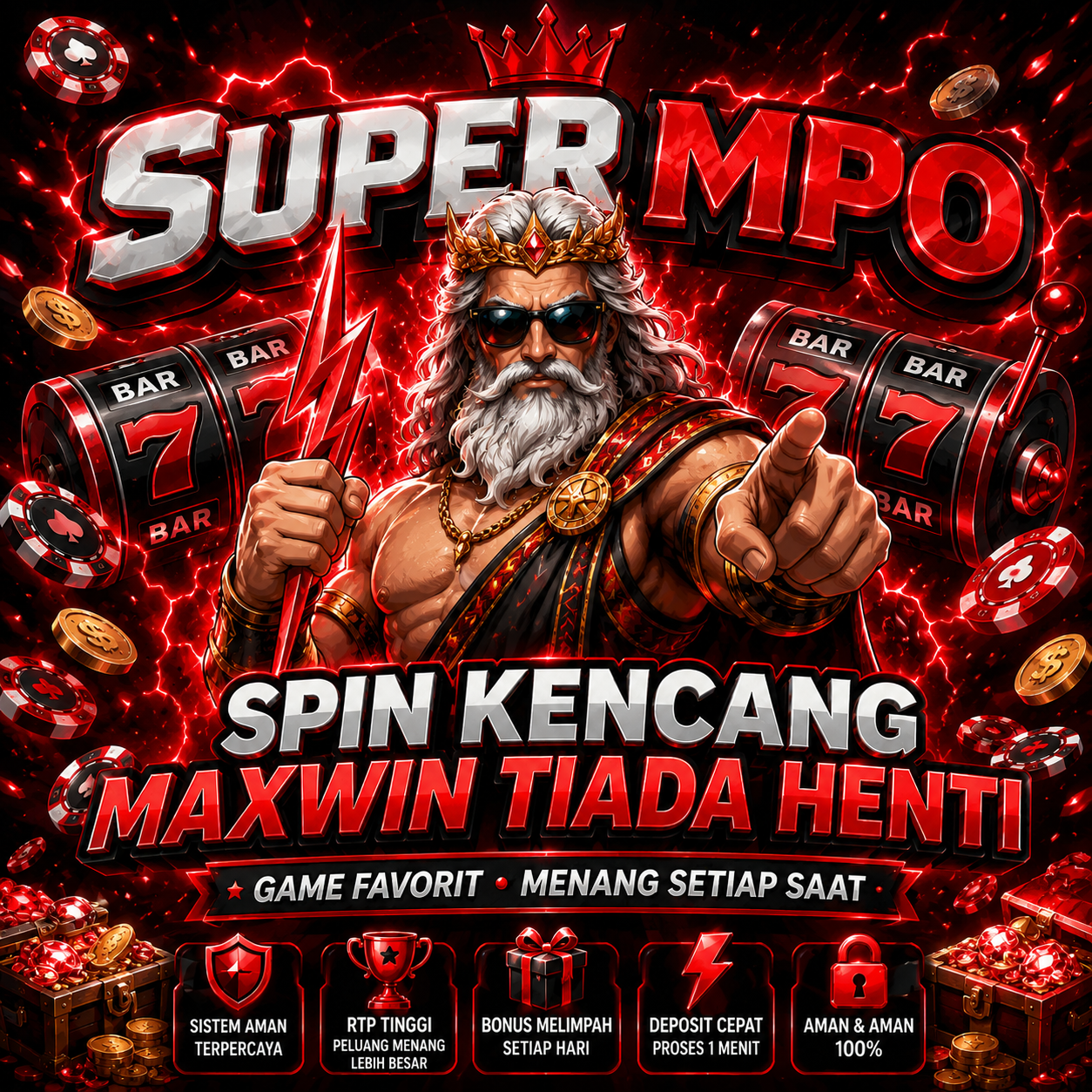 SUPERMPO 🔥 Spin Kencang Slot Mpo Maxwin Tiada Henti Hari Ini